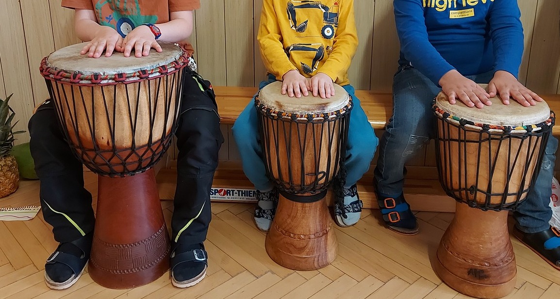 Jahresthema / Pfarrkindergarten Graz-St. Andrä Trommeln